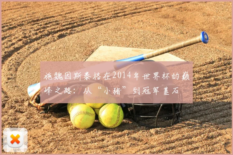 施魏因斯泰格在2014年世界杯的巅峰之路：从“小猪”到冠军基石