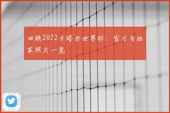 回顾2022卡塔尔世界杯:官方与独家照片一览